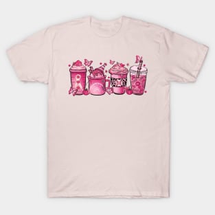 Breast Cancer Coffee T-Shirt